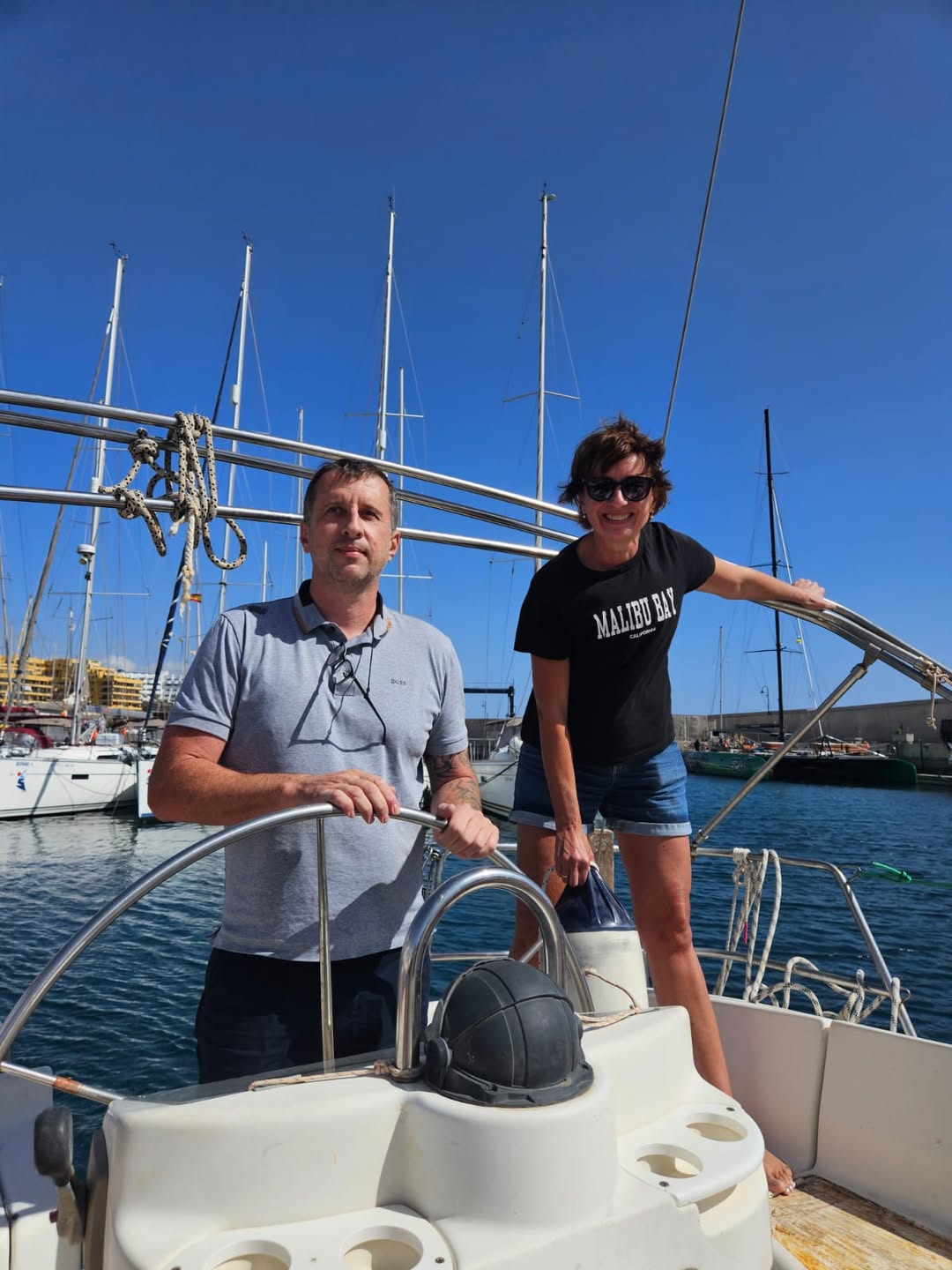 Students at the helm — Sail Offshore Skipper ISSA, Good Skipper Tenerife