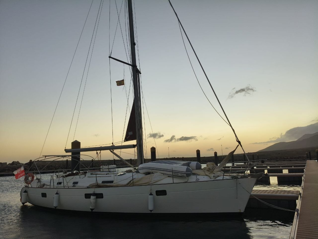 YOLO — Beneteau Oceanis 411 Clipper at Puerto Colón marina, Tenerife